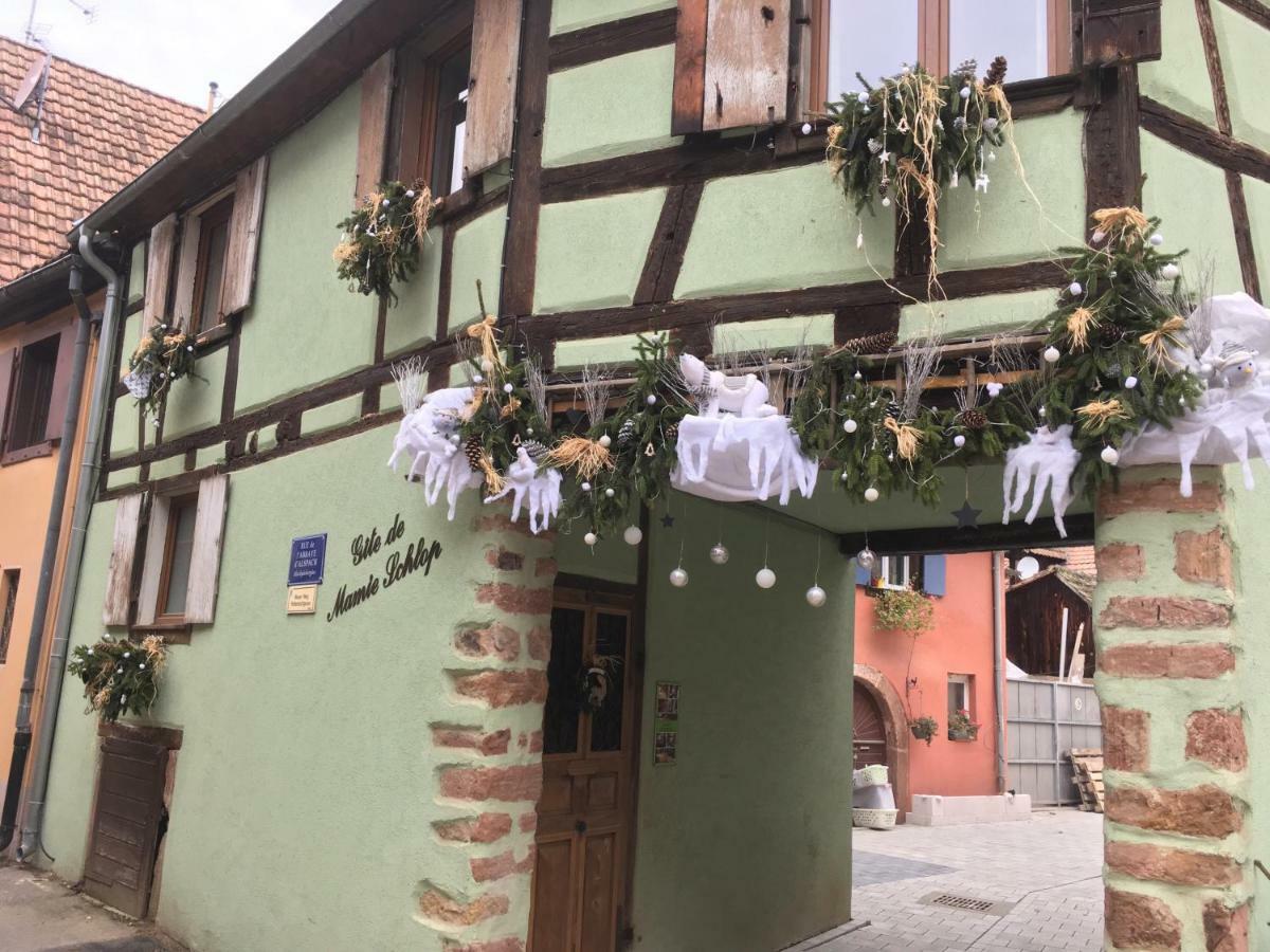 Gite Chez "Mamie Schlop" Kientzheim Kültér fotó